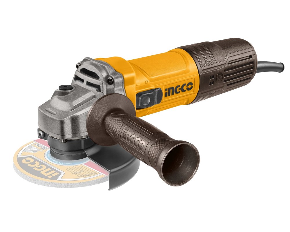 Угловая шлифовальная машина INGCO INDUSTRIAL 1100 Вт, 125 мм AG110028