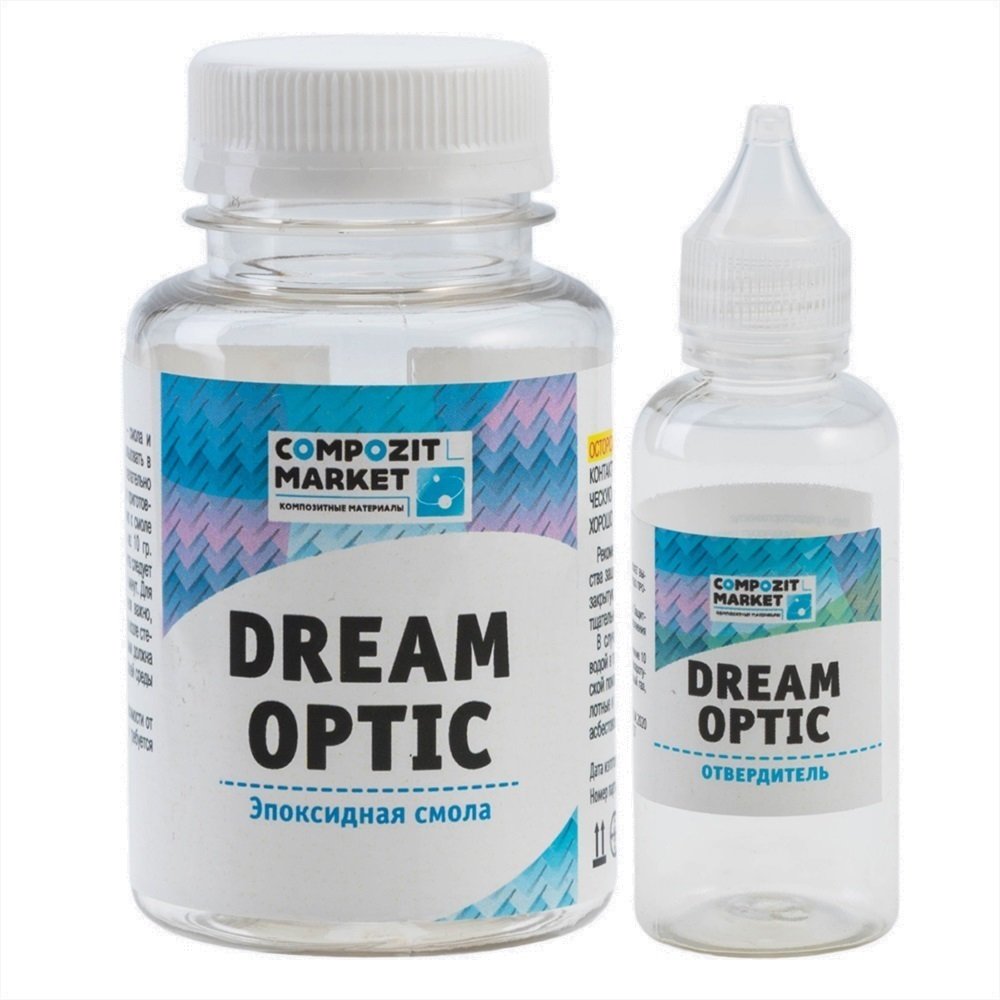Модифицированная прозрачная эпоксидная смола Poly max Dream Optic 150 гр DO150