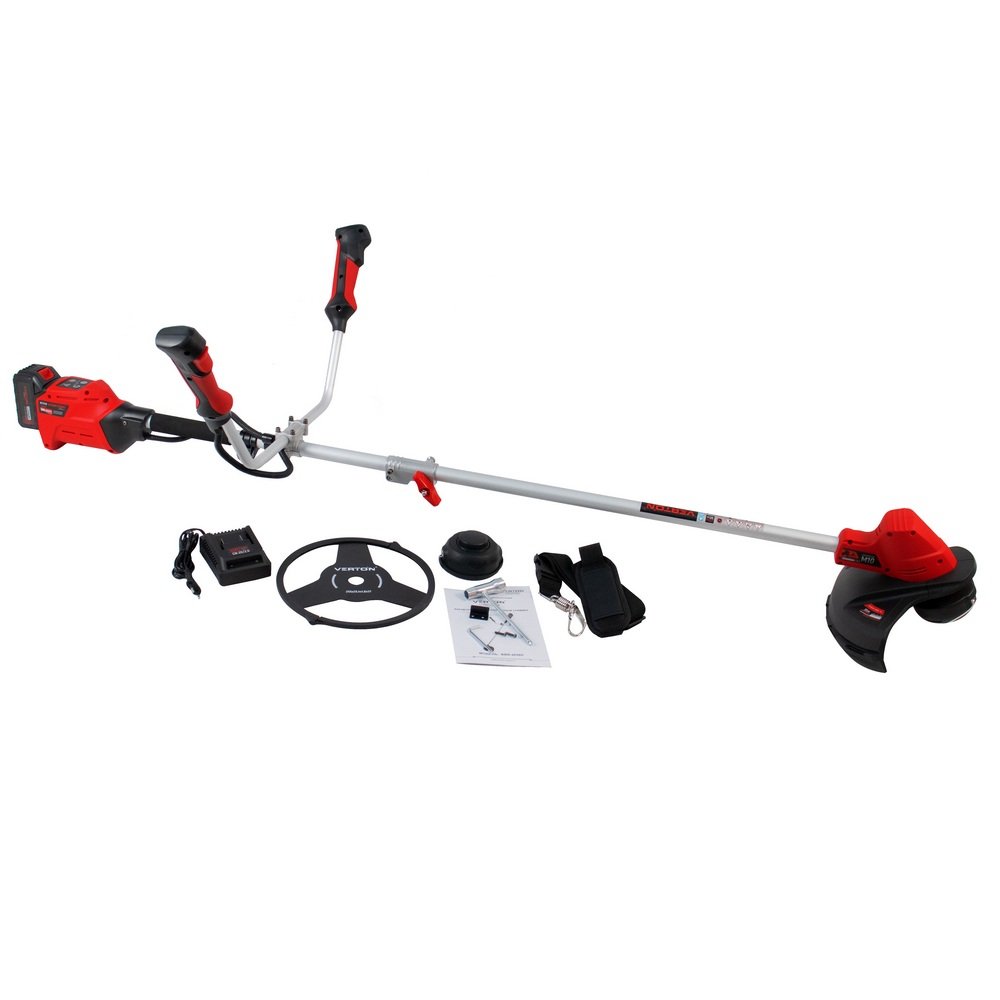 Триммер аккумуляторный бесщеточный VERTON Garden Green Pro BBR-2030U 01.14203.17011