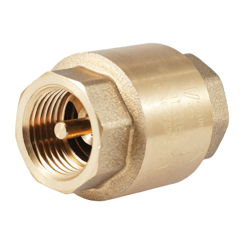 Обратный клапан PROFACTOR с латунным штоком, в/в 1/2' PF CV 240