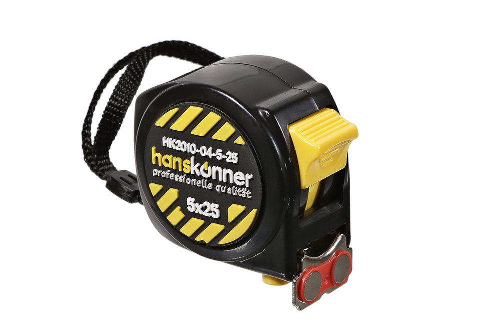 Рулетка Hanskonner 5x25, 2 стопа HK2010-04-5-25