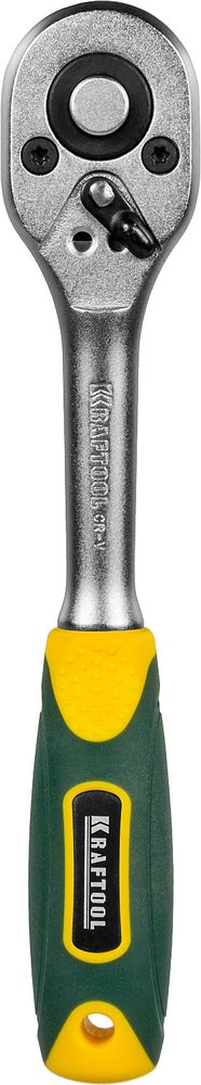 Трещотка для торцовых головок KRAFTOOL Expert Сr-V сталь, 72 зубца, 1/4' 27791-1/4_z02