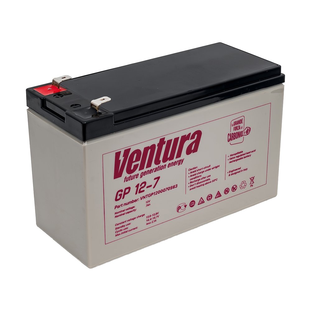 Аккумуляторная батарея 12 В, 7 А*ч Ventura GP 12-7
