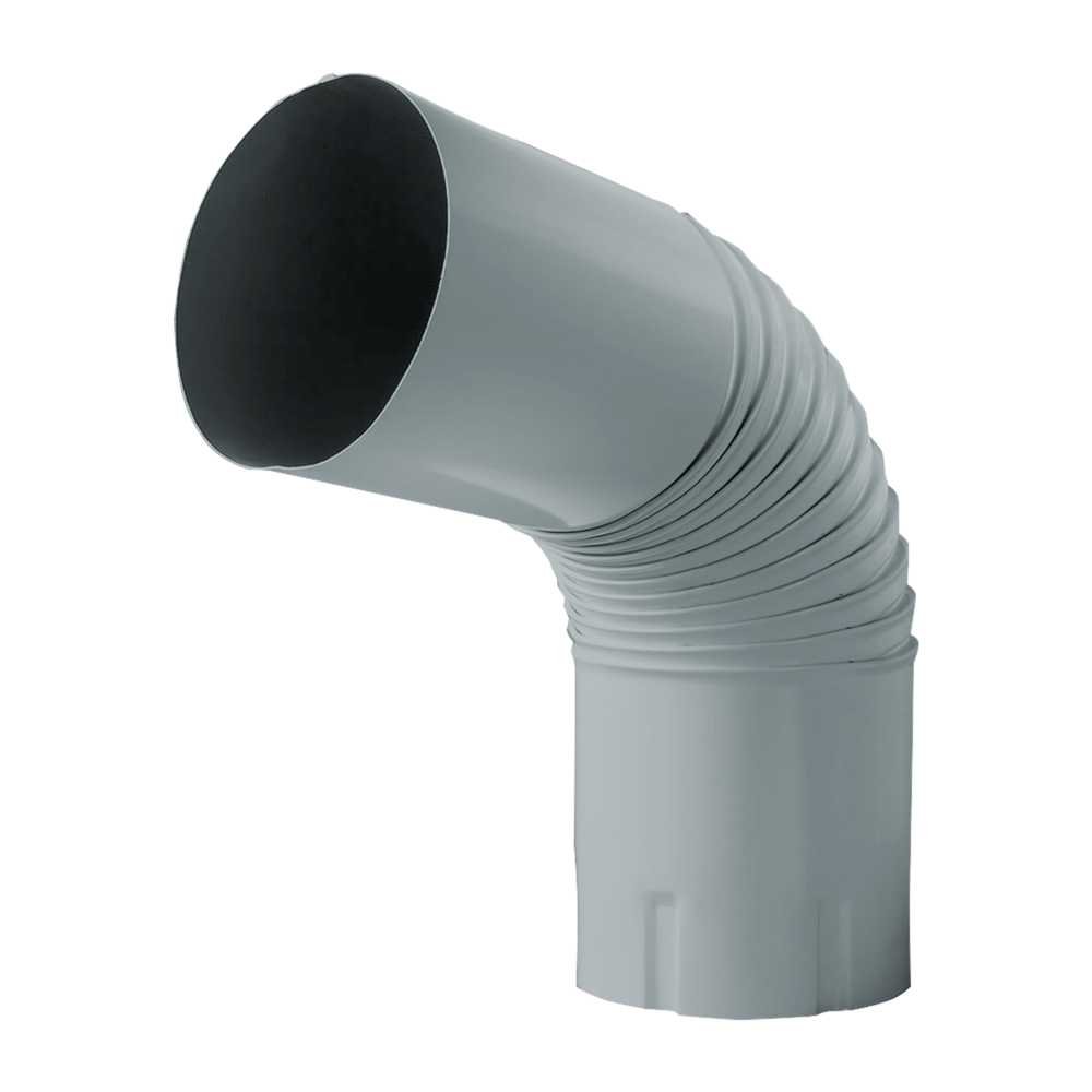 Колено трубы NIKA ПРОЕКТ круглое, D150 мм, Zn В0000034231