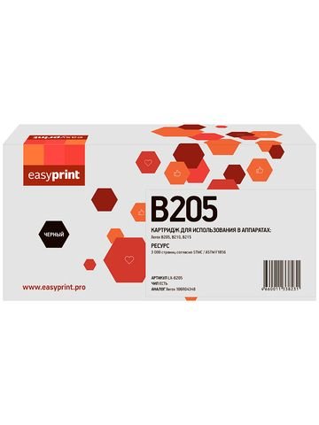 Тонер-картридж EasyPrint (106R04348) для Xerox B205, B210, B215 (3000 стр.) черный, с чипом LX-B205