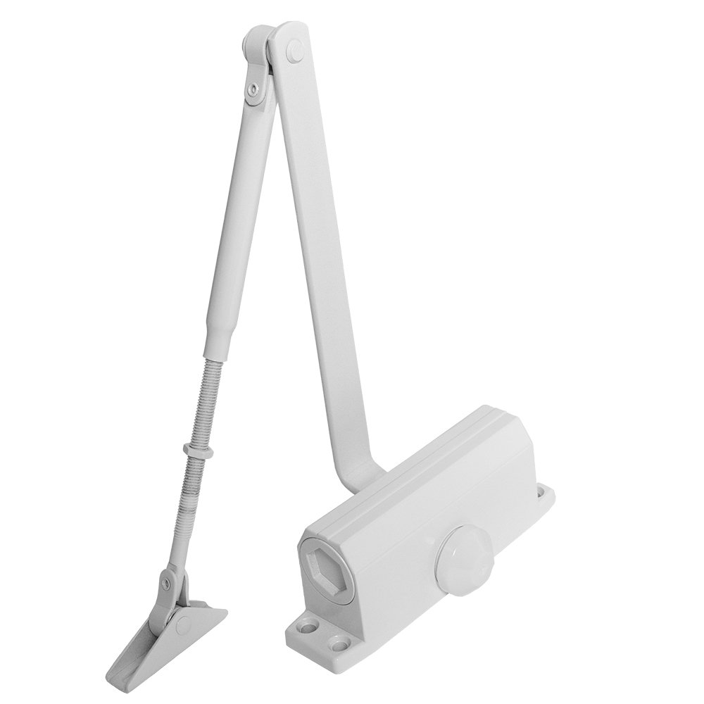 Доводчик дверной AJAX DCTR15-60 hold open WH белый 48699