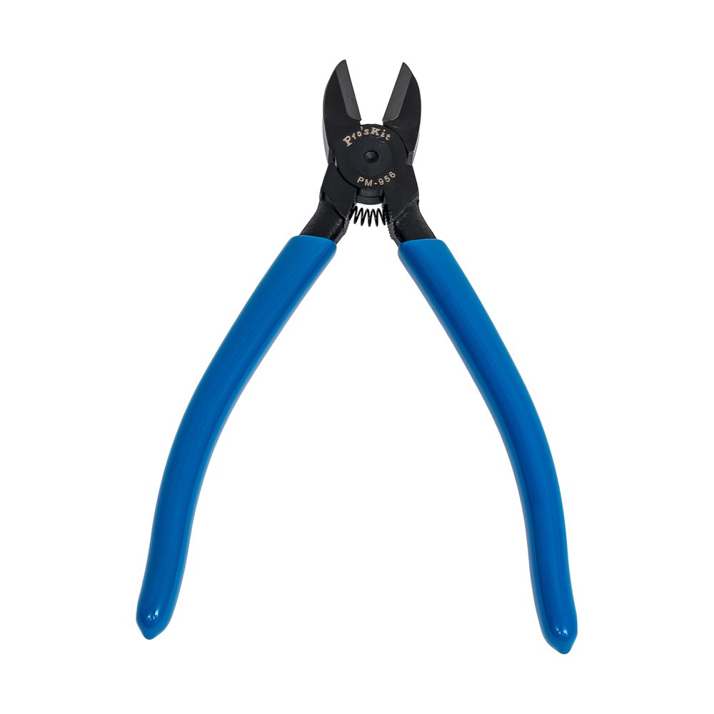 Усиленные кусачки Pro'sKit медь до 2мм, 160мм, пружина PM-956 С00037341