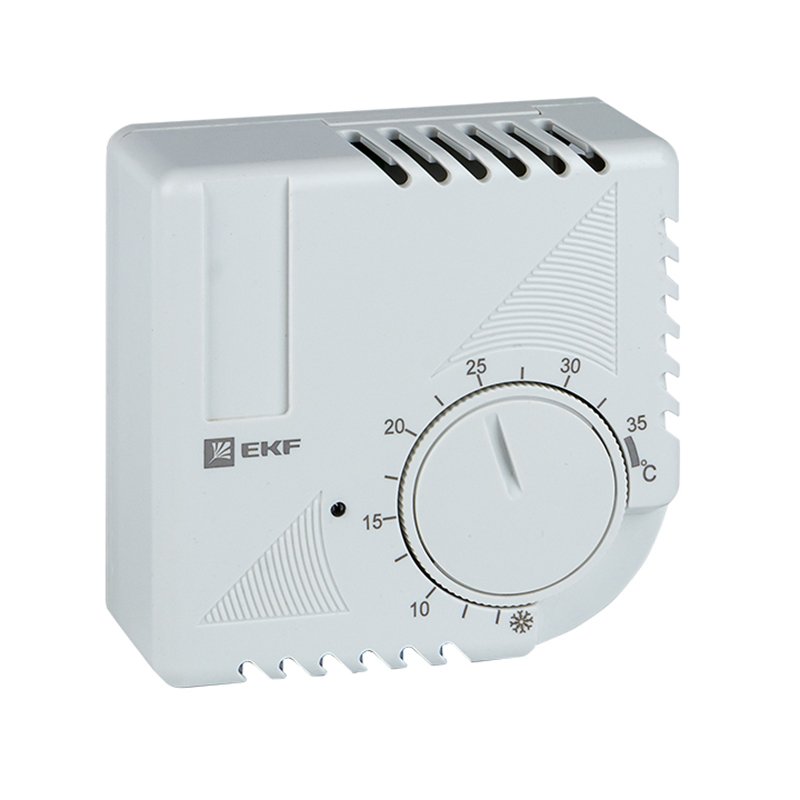 Термостат EKF NO/NC охлаждение/обогрев накладной 16A 230В IP20 PROxima thermo-no-nc-wall