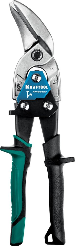 Правые усиленные ножницы по металлу KRAFTOOL Alligator 250 мм 2328-OR