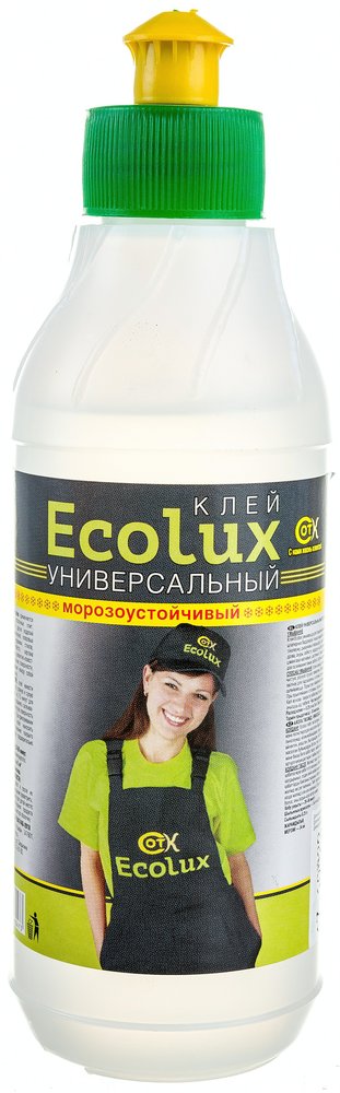 Универсальный полимерный клей ECOLUX (морозоустойчивый, 0.25 л) 4607133680473