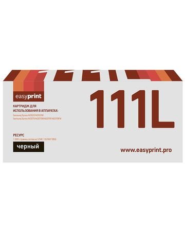 Картридж EasyPrint (MLT D111L/SU801A/111L/D111L/M2020/M2070) для Samsung Xpress M2020, M2070 (1800 стр.) с чипом LS-111L
