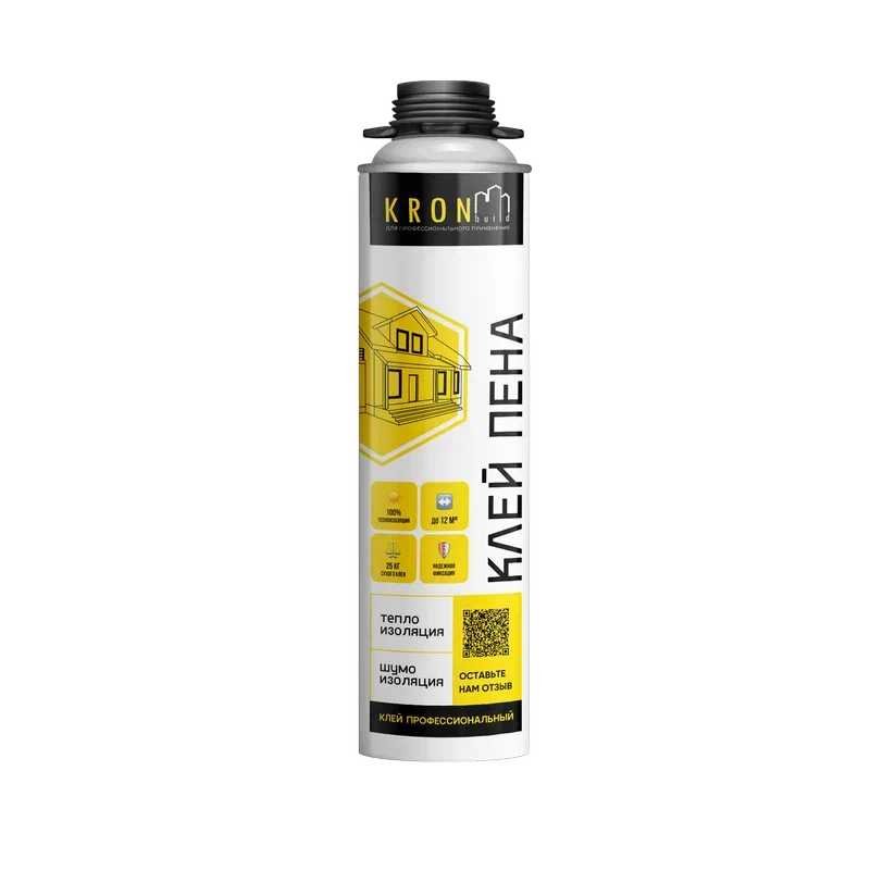 Клей-пена всесезонная Kronbuild 850 мл GF800