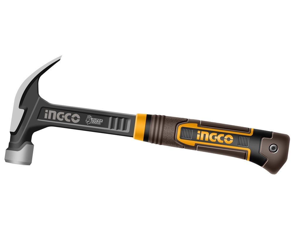 Молоток-гвоздодер INGCO SUPER INDUSTRIAL 450 г HCH81016L