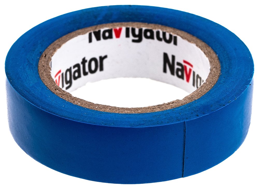 Изолента Navigator NIT-B15-10/B синяя 71233