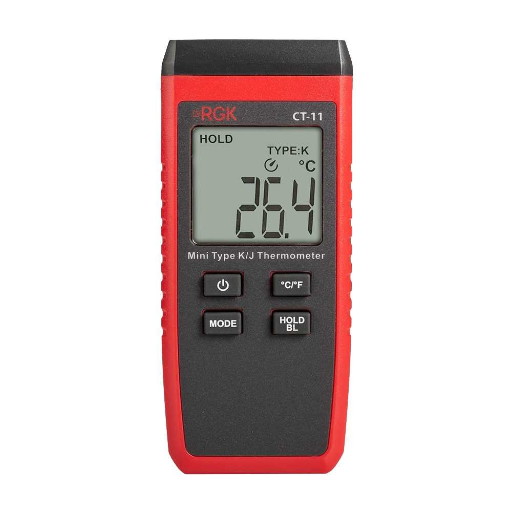 Термометр RGK CT-11 с погружным зондом температуры TR-10W, с поверкой 779760