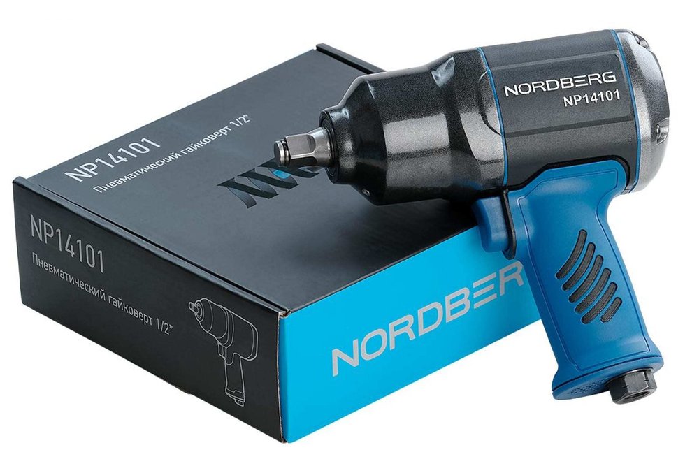 Ударный пневмогайковерт NORDBERG 1/2', 1300 Нм NP14101