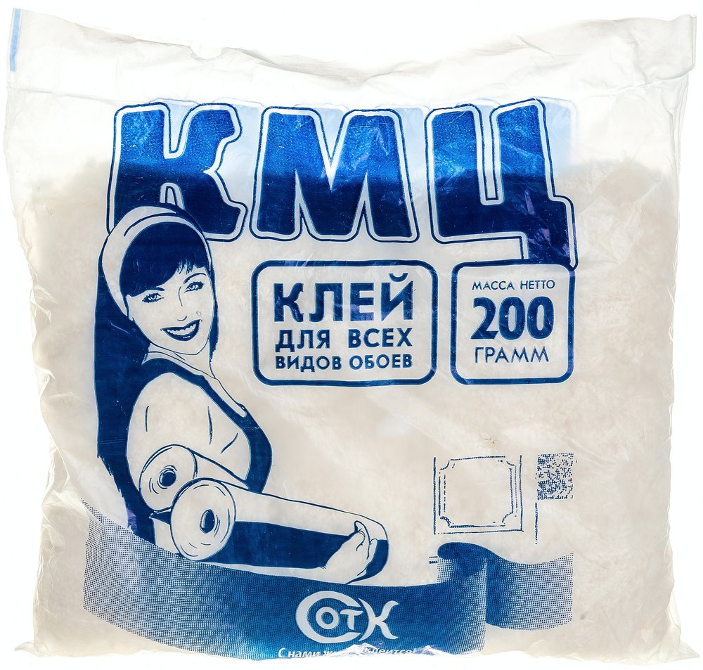 Клей для обоев КМЦ 200 г 4607133680039