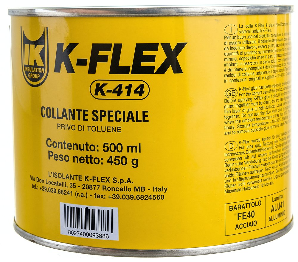 Клей для теплоизоляции K-FLEX 0.5 л K 414 850CL020002