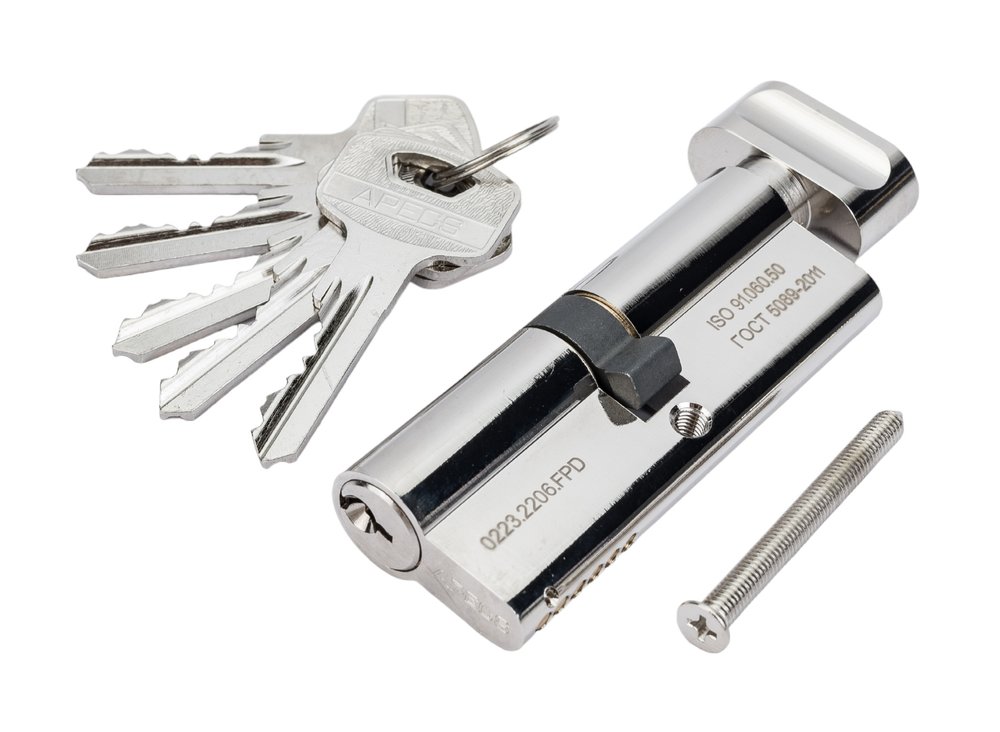 Цилиндровый механизм APECS SC-80-Z-C-NI 80-ZCN 02940