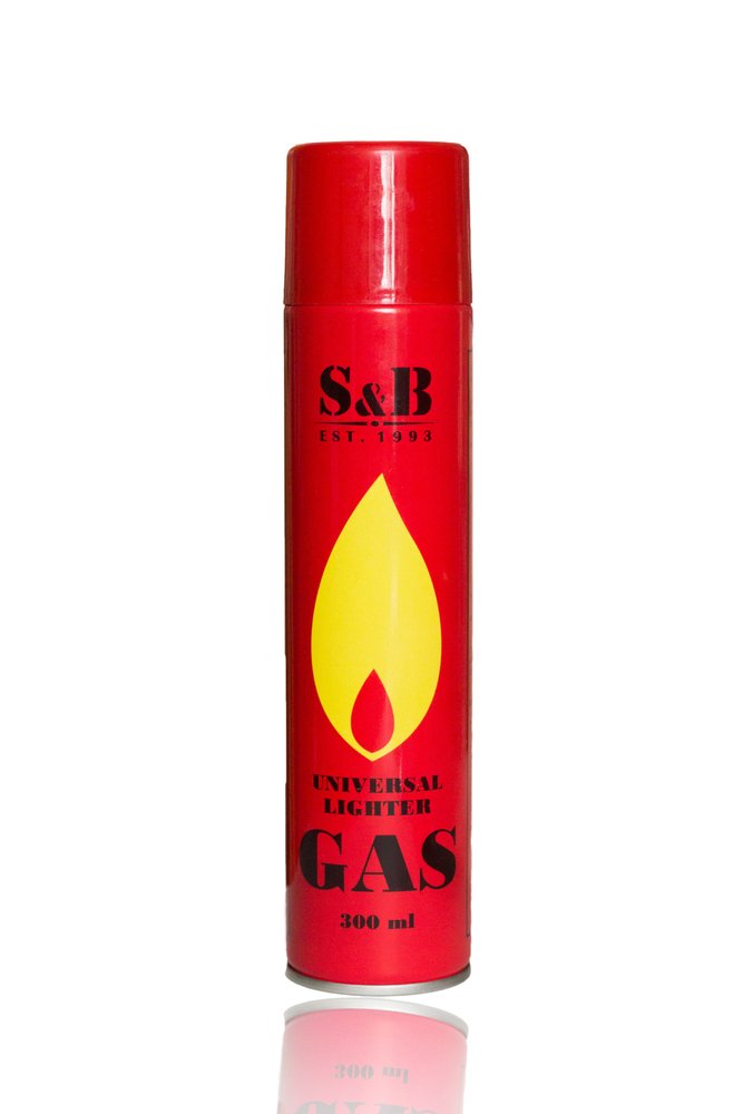 Газ для зажигалок S&B 300 мл, объем 405см3 ГС 007