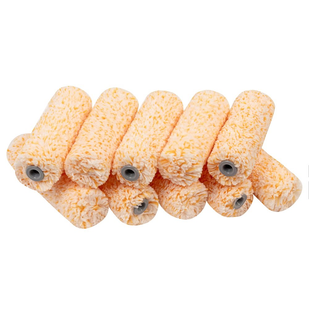 Малярный мини-валик Rollingdog Super-Micro из микрофибры, 100 мм., ворс 9,5 мм., упаковка 10 шт., 00278