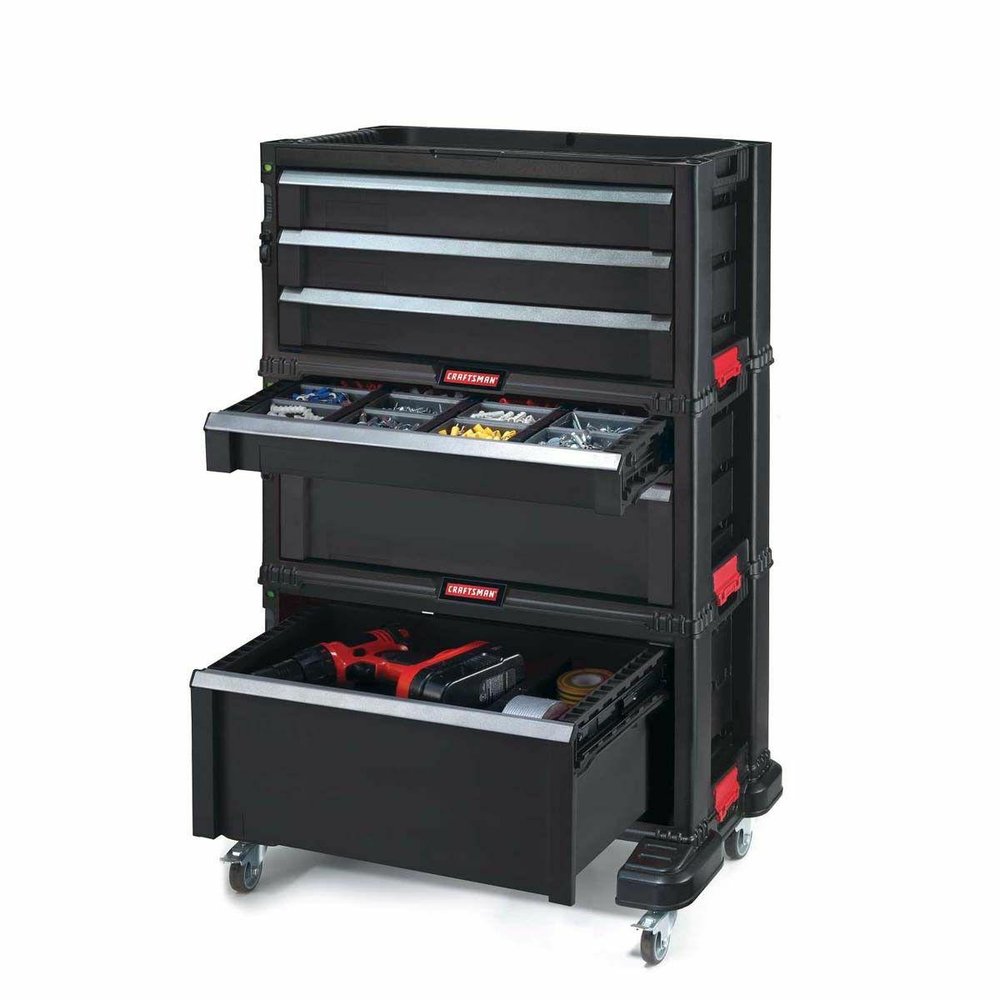 Ящик мобильный с выдвижными ящиками 6 Keter DRAWERS TOOL CHEST SET 237786