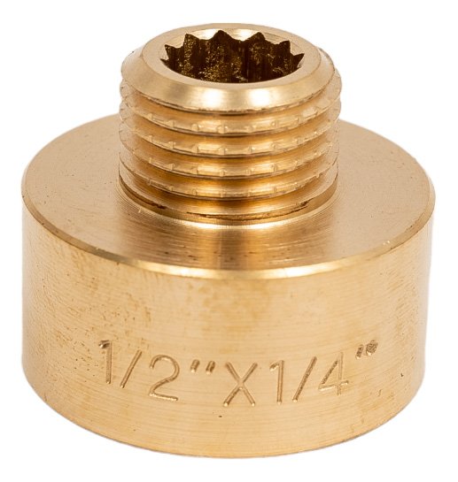 Латунный переход AV Engineering внутренняя-наружная 1/2x1/4 AVE304001