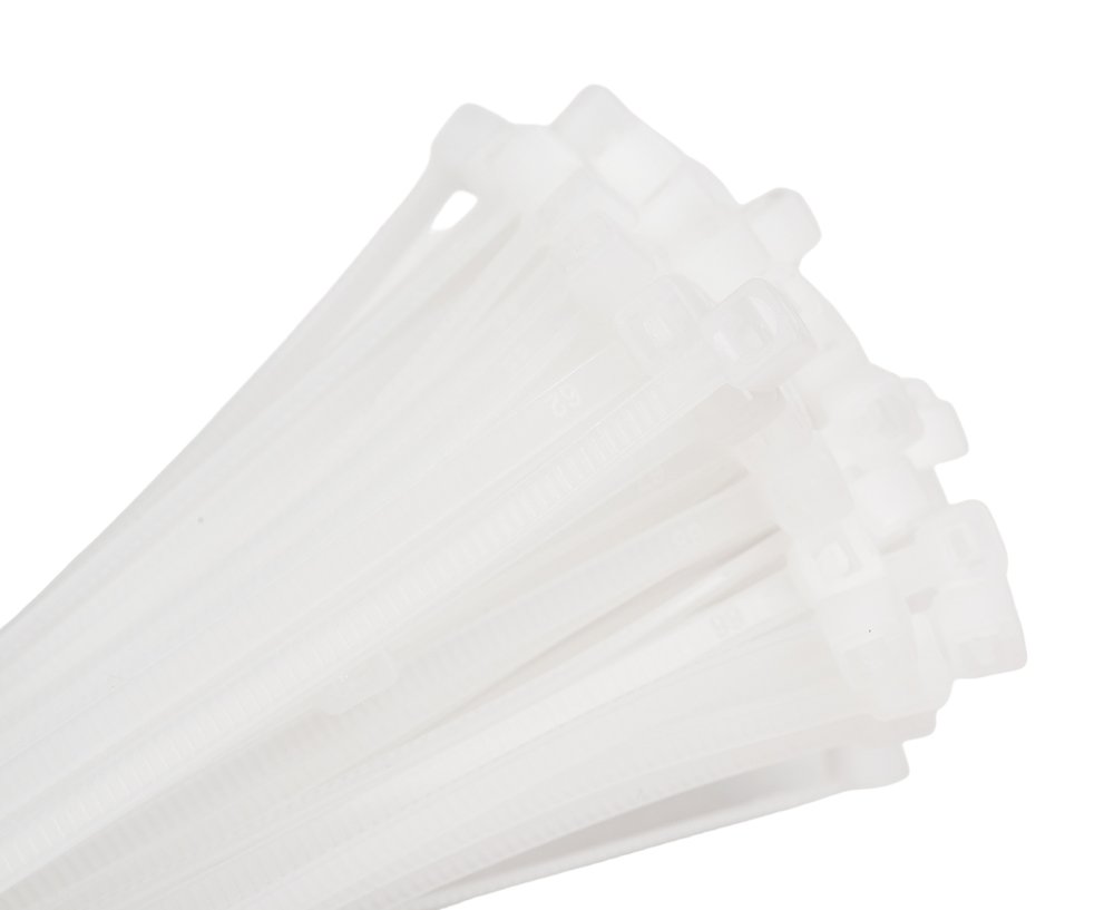 Хомут нейлоновый стяжка General Lighting Systems, GNC-36-200-W 3,6x200мм белый 100штук 475305