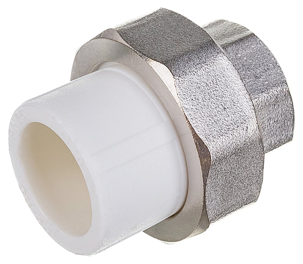 Комбинированная муфта VALFEX PP-R белая, разъем 20х1/2 дюйма ВР 10155015 127-0208