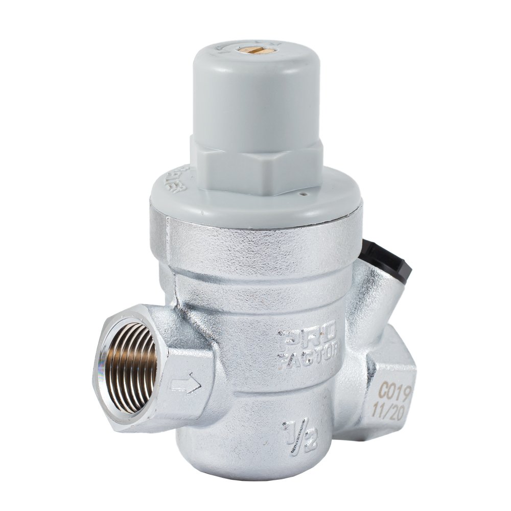 Редуктор давления PROFACTOR мембранный, с отводом под манометр 1/2' PF PRV 253
