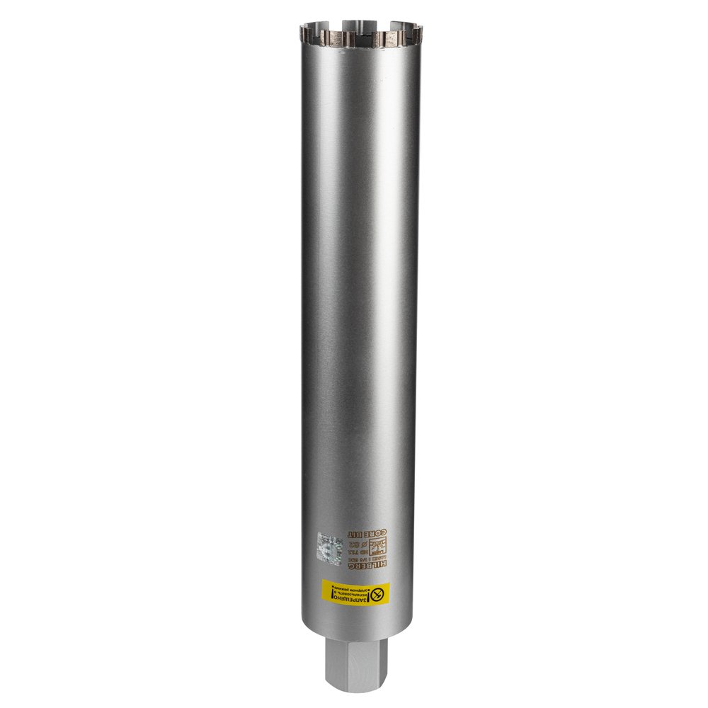 Коронка алмазная по бетону Hilberg 82x450 мм Laser 1 1/4 UNC HD711