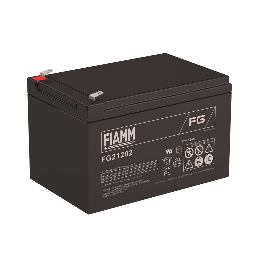Аккумуляторная батарея 12В, 12 А*ч FIAMM FG21202