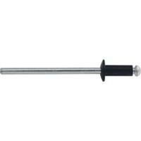 Крашенная заклепка Kenner алюм/сталь 4х10 RAL9005 1000шт зк4109005