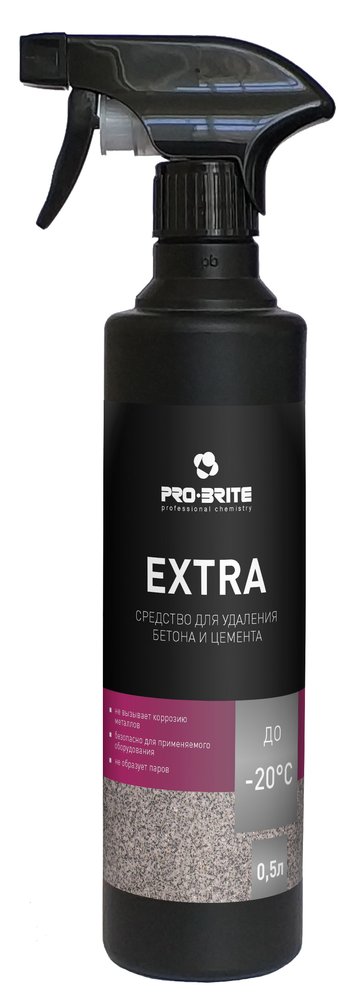 Средство для удаления бетона и цемента MEDERA Extra при t не ниже -20°С, готовый состав с триггером 0.5 л 2028-05