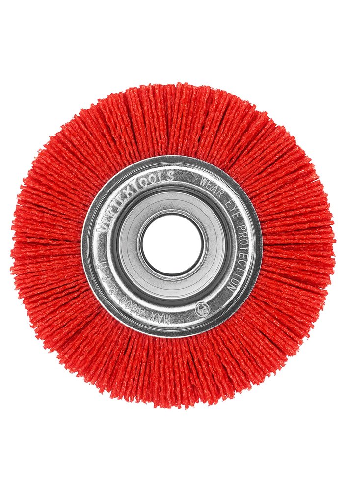 Щетка нейлоновая плоская ДЛЯ УШМ 125 мм vertextools 22400-125