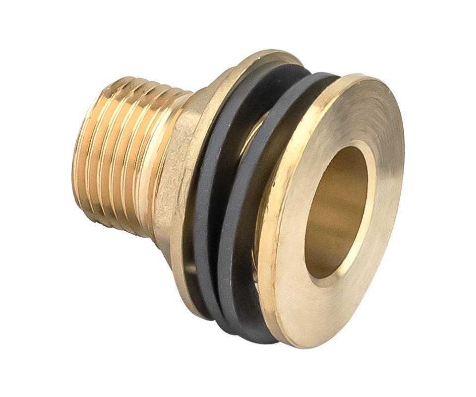 Переходник с фланцем для резервуара PROFACTOR с обратной резьбой, 1/2' PF TF 197.15