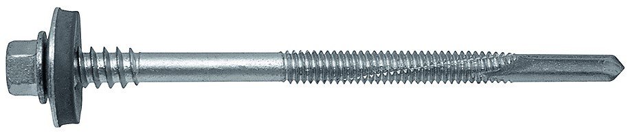 Винт для сэндвич-панелей Fasty sd12 sp 5.5x90 мм, Magnisilver 1000h, 100 шт. P155091AM
