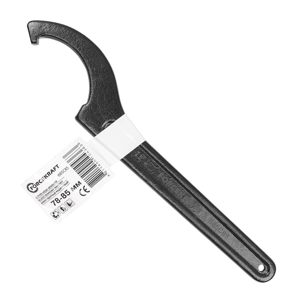 Ударный радиусный ключ Forcekraft 78-85 мм FK-685C85(57655)