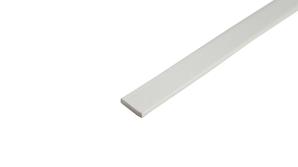 Алюминиевая полоса ПилотПро 30x2, 2 м, белый муар арт 19852