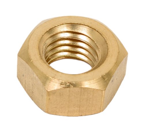 Гайка шестигранная DINFIX DIN 934 , латунь М 12 50 шт 00-0004549