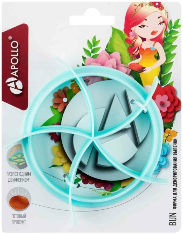 Форма для декорирования выпечки APOLLO Bun Кондитер BUN-01