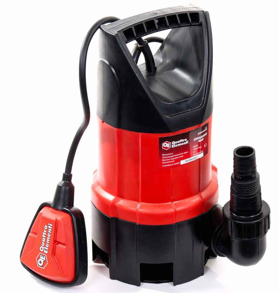 Дренажный насос QUATTRO ELEMENTI Drenaggio 400 F 770-773