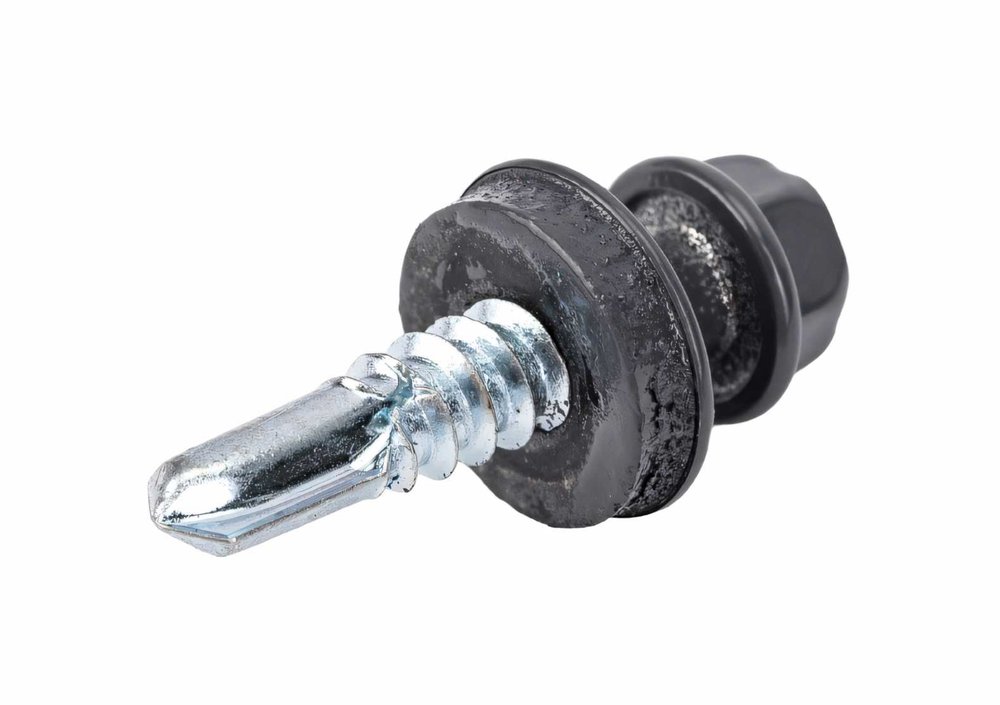 Кровельный саморез Daxmer 5,5х25 RAL 7024, сверло №3, 250 шт. 00000304309
