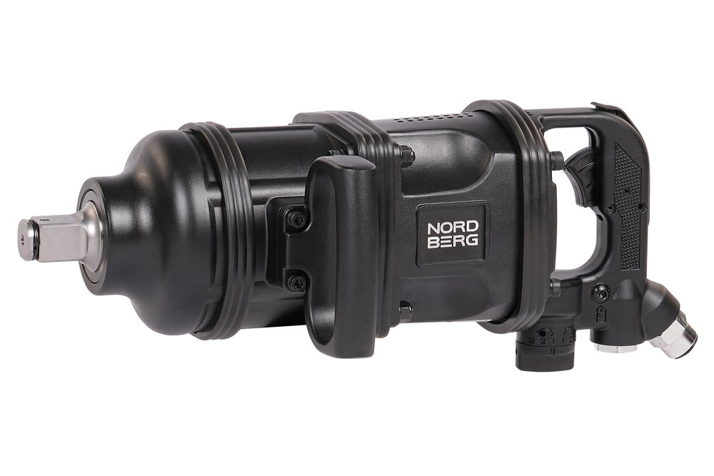 Пневмогайковерт ударный NORDBERG 1', с коротким валом 3600Нм NP18300