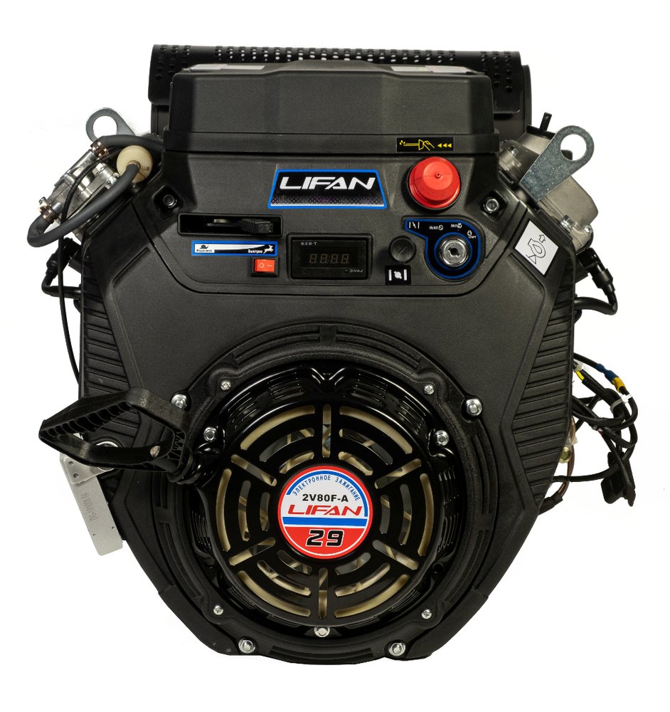 Двигатель LIFAN LF2V80F-A, 29 л.с. D25, 3А 00-00004113