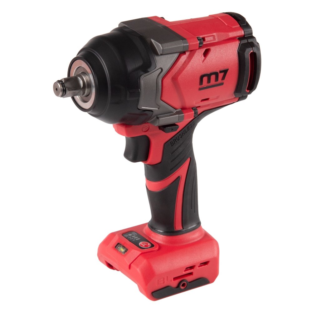 Гайковерт аккумуляторный ударный MIGHTY SEVEN 1/2', 1600 Нм, 18 В, без аккумулятора и ЗУ DW-406