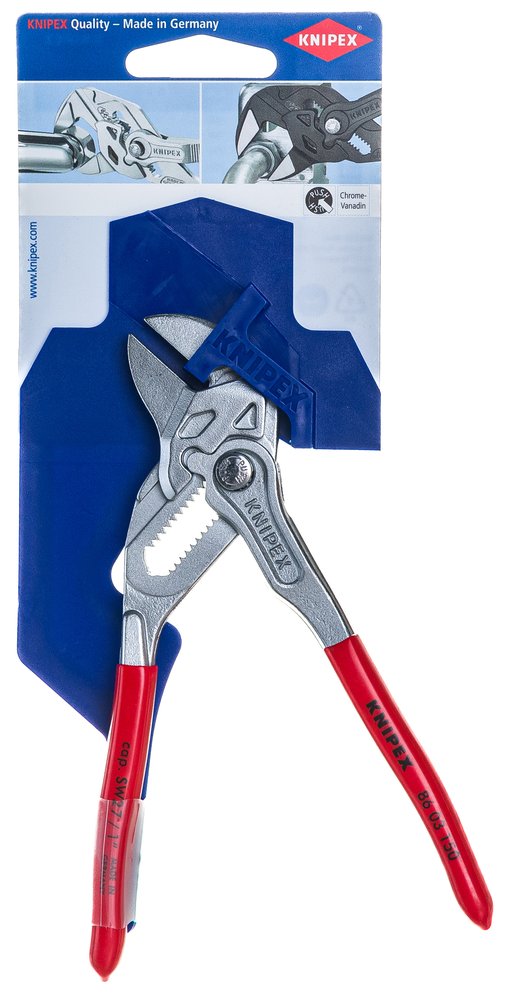 Переставные клещи-ключ Knipex 150 мм, 27 мм (1'), хром, 1К ручки, KN-8603150SB