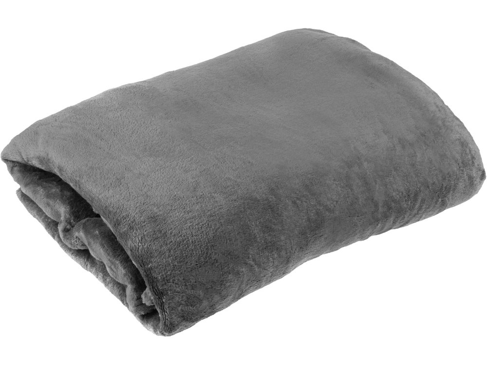 Флисовое покрывало PERFECTO LINEA 150x200 см, серое, серия Dream 60-150201