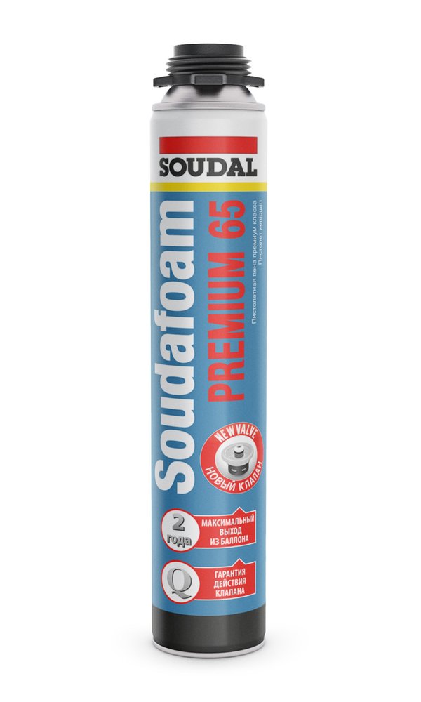 Пистолетная пена Soudal Соудафоам Премиум 65 820 мл 199001