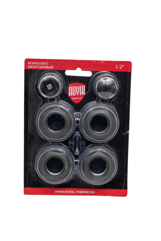 Комплект монтажный ROYAL THERMO 1x1/2 черный НС-1614222